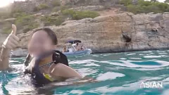 play Public Beach Orgy: Mia Chen & Friends Get Wet in Outdoor Porn Session