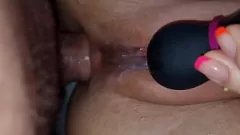 Play Stockings-Clad Wife Gets Anal Kneading and Fisting