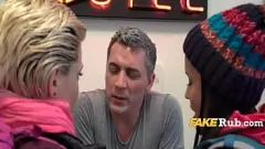 Putar Gores Gatal saya: Euro Teen Threesome Fantasy dengan Subil Arch